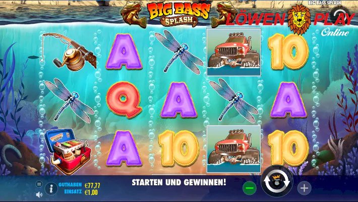 Entdecken Sie den großen Biss von Big Bass Splash - Slot ohne Einschränkung